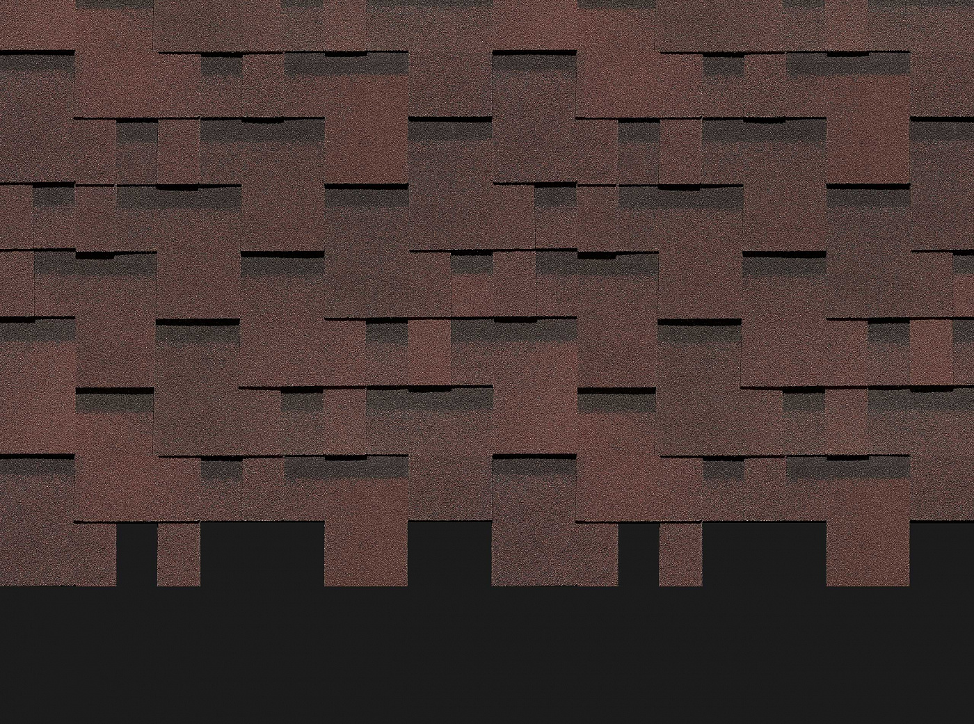 Гибкая черепица Döcke PIE, PREMIUM Генуя Зрелый каштан (3 м2)