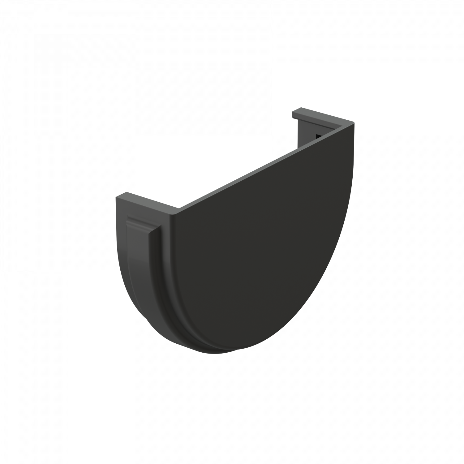 Заглушка желоба графит