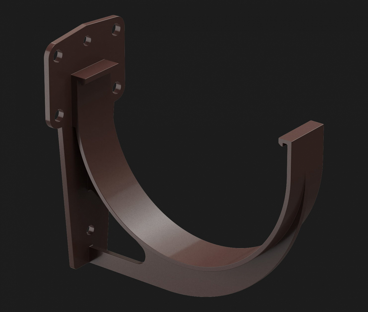 кронштейн _желоба шоколад