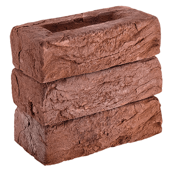 Кирпич полнотелый ручной работы Волхонка W077 Тандем, 215х102х65