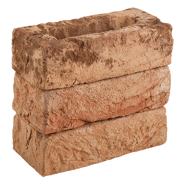 Кирпич полнотелый ручной работы Мильшино W047 Тандем, 215х102х65