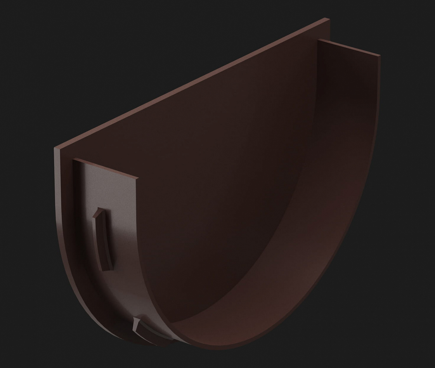 заглушка воронки шоколад