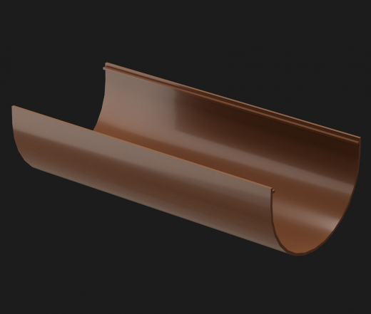 желоб водосточный 3м каштан