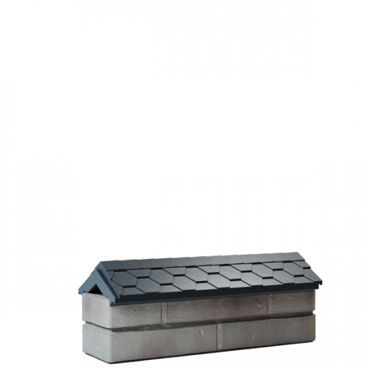 Парапет everest 500x180 серый