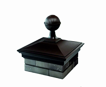 Шар на колпак MONBLAN Коричневый