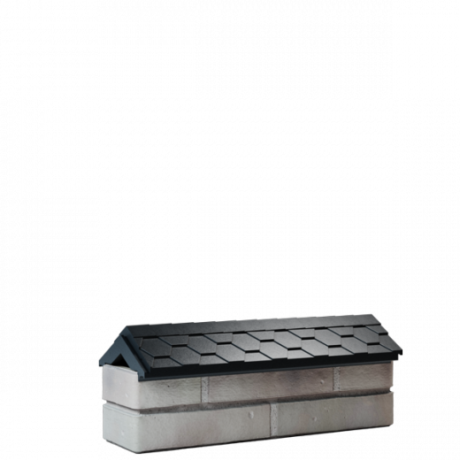 Парапет everest 500x180 чёрный