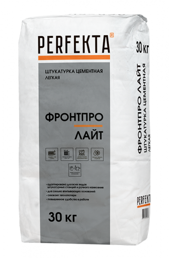 0541 Штукатурка цементная легкая Фронтпро Лайт МН, 30 кг