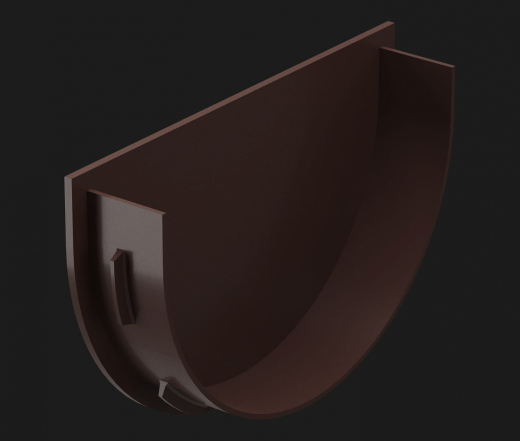 заглушка воронки шоколад