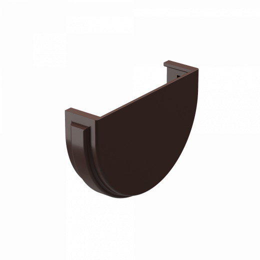 Заглушка желоба шоколад